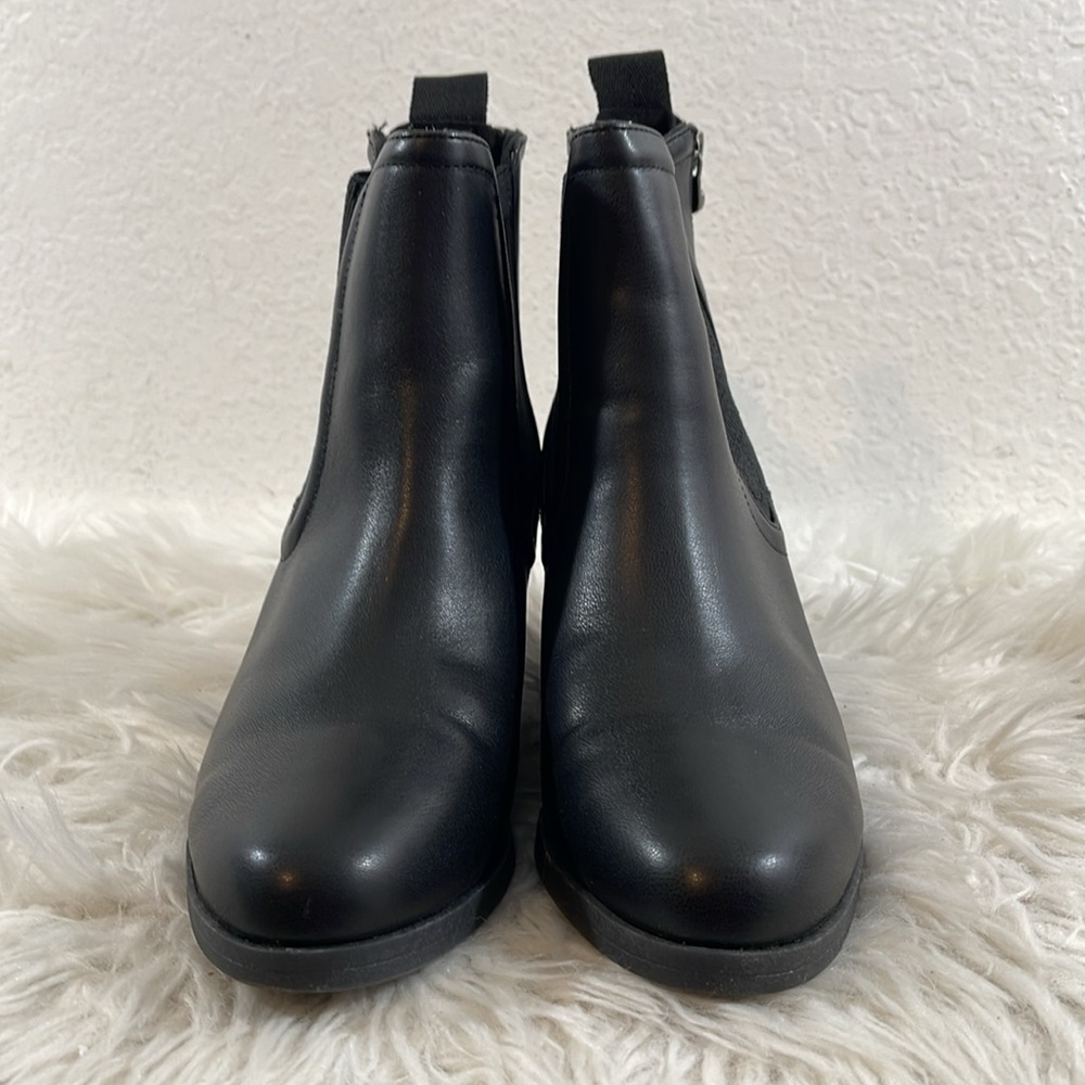 Blowfish Malibu Praline Wedge Vegan Booties Boots Black Size 9 NEW - Picture 4 of 16